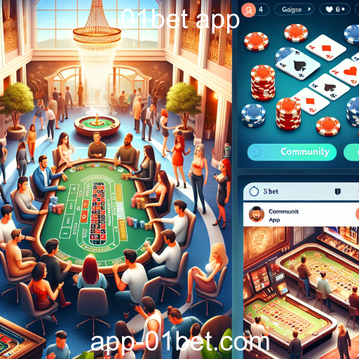 Descubra a Categoria 'Comunidade' no 01bet App e Envolva-se